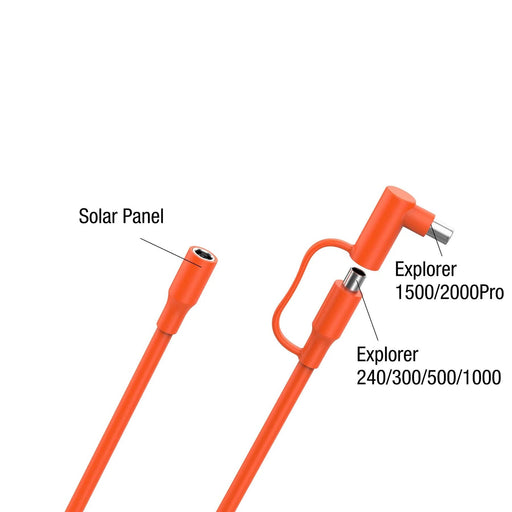 Jackery DC Extension Cable for Solar Panel - Sweatfully