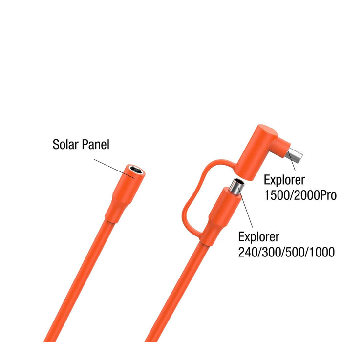 Jackery DC Extension Cable for Solar Panel - Sweatfully