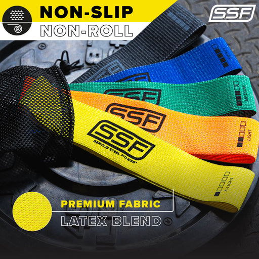 Fabric Mini Loop Resistance 5-Band Set - Sweatfully