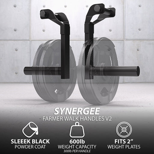 Synergee Farmer Walk Handles - Sweatfully
