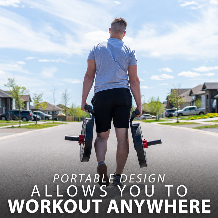 Synergee Farmer Walk Handles - Sweatfully