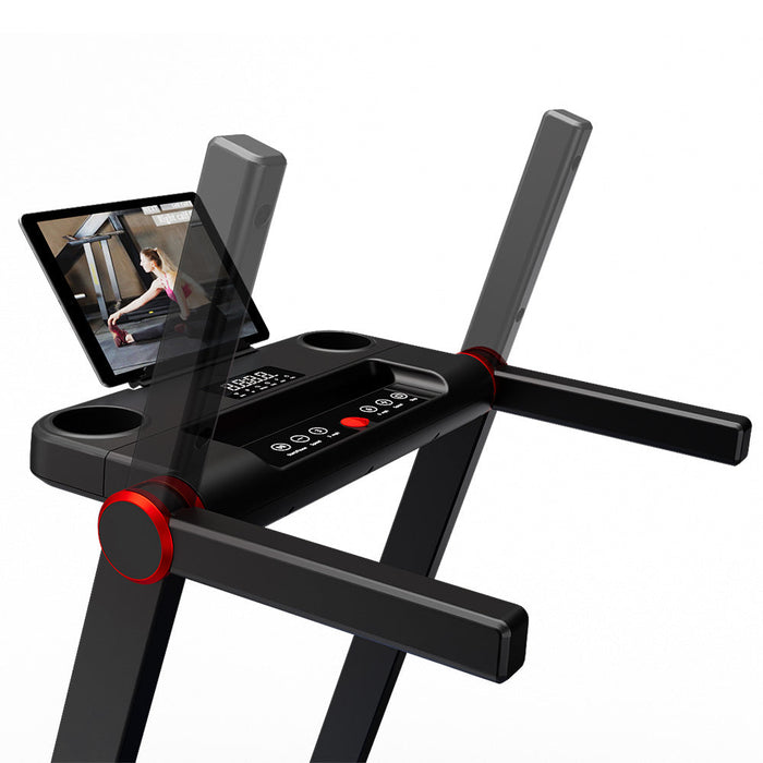 DeerRun A1 Pro Move+  6% Incline Foldable Treadmill——2025 Upgraded Chip & NFC Support | 350Lbs, 10mph Black - Sweatfully