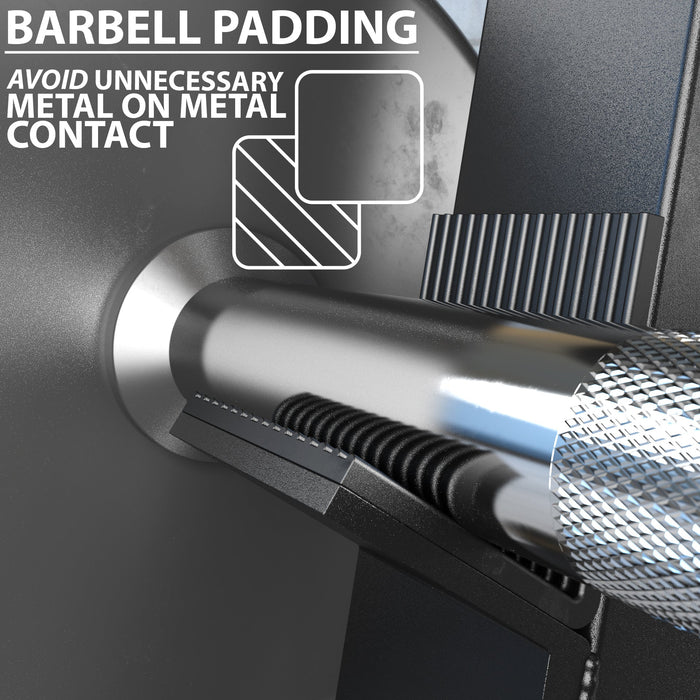 Synergee Fixed Barbell Storage Rack - Sweatfully