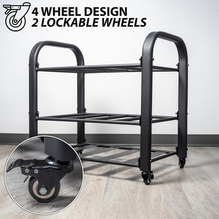 Synergee Yoga Mat Storage Roller Rack - Sweatfully