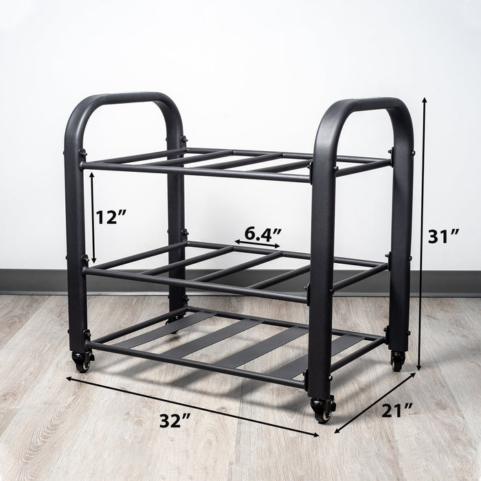Synergee Yoga Mat Storage Roller Rack - Sweatfully