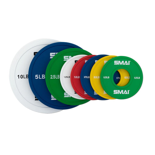 Weight Lifting Change Plates (Pairs) Set 0.25lb - 10lb - Sweatfully