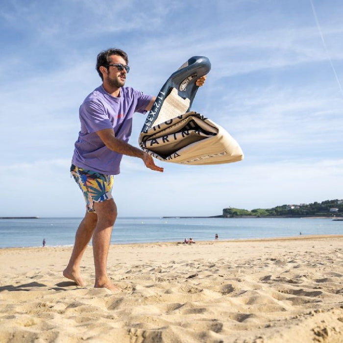 Aqua Marina Magma BT-23MAP All-Around Inflatable SUP With Carbon Hybrid Paddle, 11FT (SAK35791) - Sweatfully