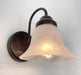 Frosted Milk Glass Wall Light - Sweatfully