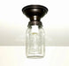 Mason Jar Ceiling LIGHT - Sweatfully