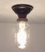 Mason Jar Ceiling LIGHT - Sweatfully