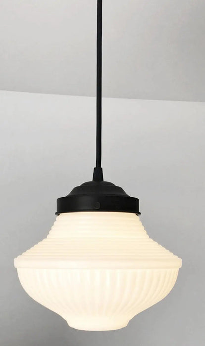 Traditional Schoolhouse Pendant Light - Sweatfully