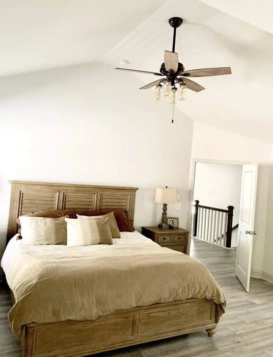 Mason Jar Ceiling Fan Light Kit - Sweatfully