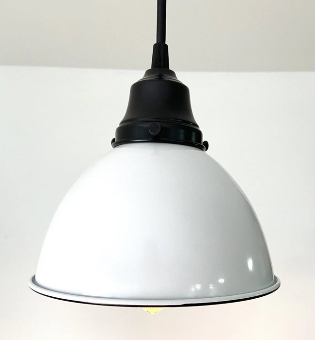 Modern Farmhouse White Pendant Light - Sweatfully