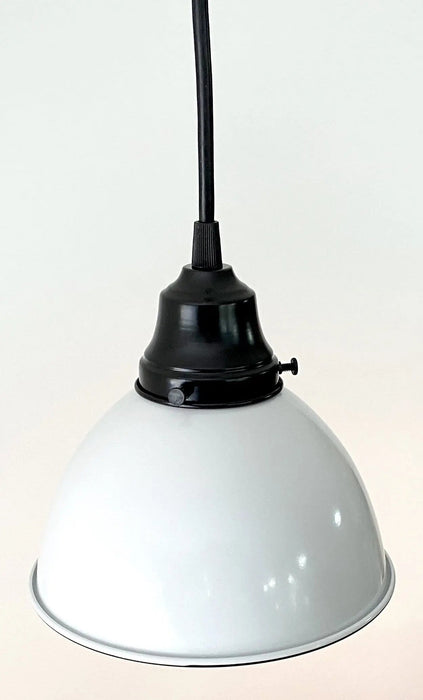 Modern Farmhouse White Pendant Light - Sweatfully