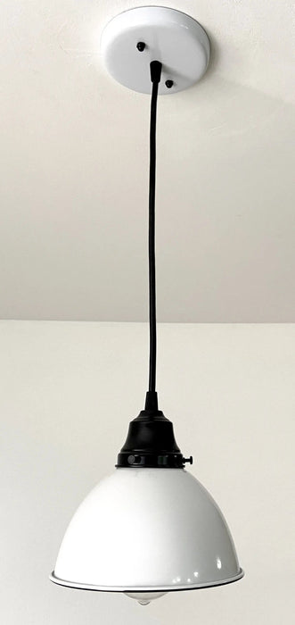 Modern Farmhouse White Pendant Light - Sweatfully