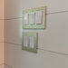 CleanPlate Wall Plate in Midcentury Gold for Rocker Switches - Sweatfully