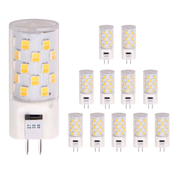 Gardenreet G4 LED Bulbs JC Bi-Pin Base Light Bulbs 3W AC/DC 12V 20W-30W T3 Halogen Bulb Replacement Landscape Bulbs(2700/3000/4000/5000K) - Sweatfully