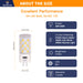 Gardenreet G4 LED Bulbs JC Bi-Pin Base Light Bulbs 3W AC/DC 12V 20W-30W T3 Halogen Bulb Replacement Landscape Bulbs(2700/3000/4000/5000K) - Sweatfully