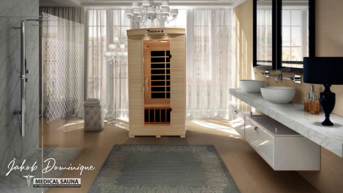 2 Person Home Full Spectrum Infrared Sauna | Medical 4™ - Sweatfully