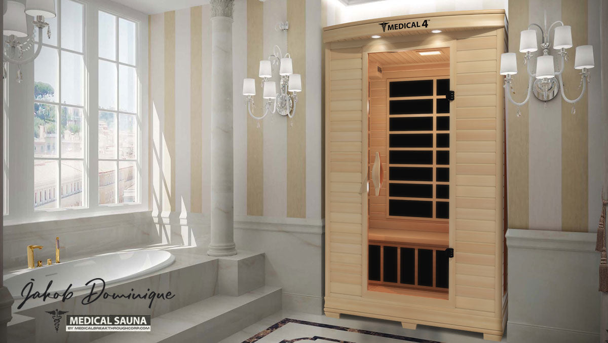 2 Person Home Full Spectrum Infrared Sauna | Medical 4™ - Sweatfully