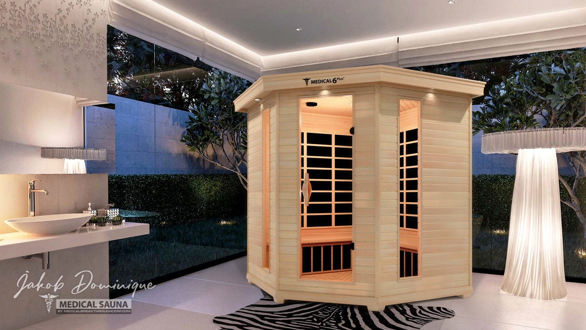 6 Person Indoor Infrared Full Spectrum Sauna | Medical 6 Plus™ - Sweatfully