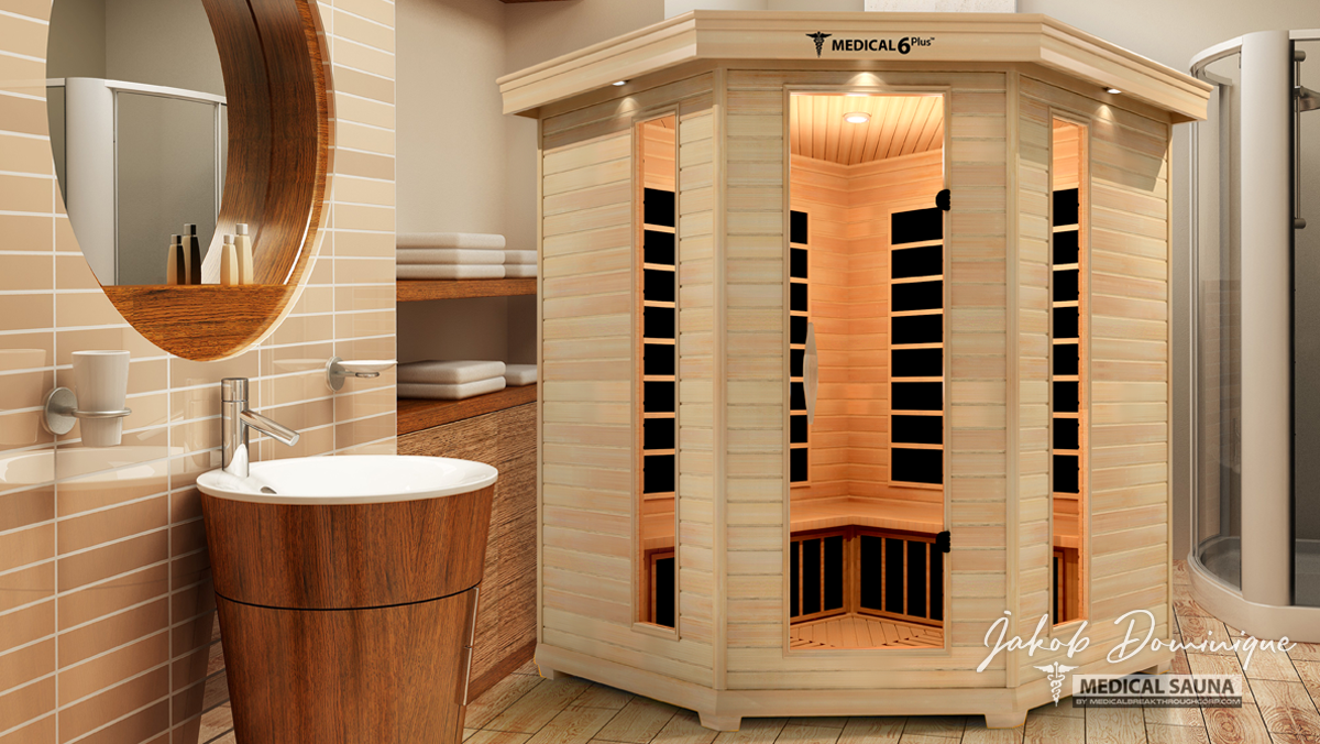 6 Person Indoor Infrared Full Spectrum Sauna | Medical 6 Plus™ - Sweatfully