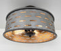 Farmhouse Ceiling Lights Galvanized Fixture - Sweatfully