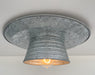 Farmhouse Round Flush Mount Ceiling Light - Sweatfully