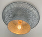 Farmhouse Round Flush Mount Ceiling Light - Sweatfully