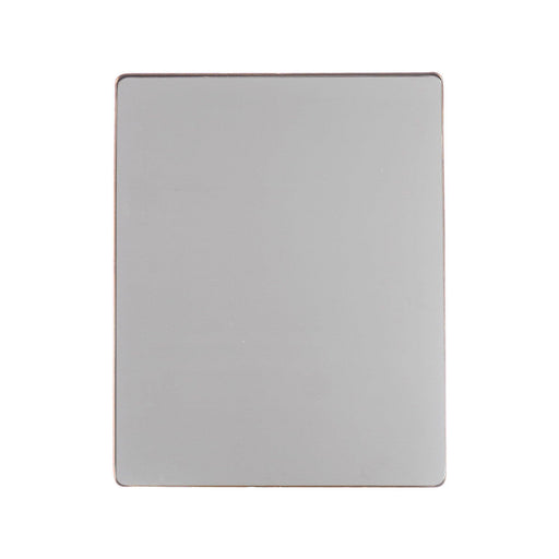 Golden Modern Square Framed Wall Mirror - Sweatfully