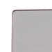 Golden Modern Square Framed Wall Mirror - Sweatfully