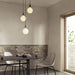 Triple Pendant in Graphite + Sphere IV - Sweatfully