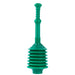 Bellows Accordion Toilet Plunger (Green) - Sweatfully