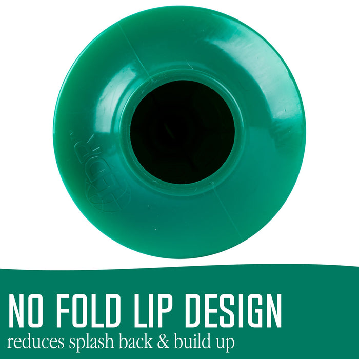 Bellows Accordion Toilet Plunger (Green) - Sweatfully