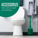 Bellows Accordion Toilet Plunger (Green) - Sweatfully