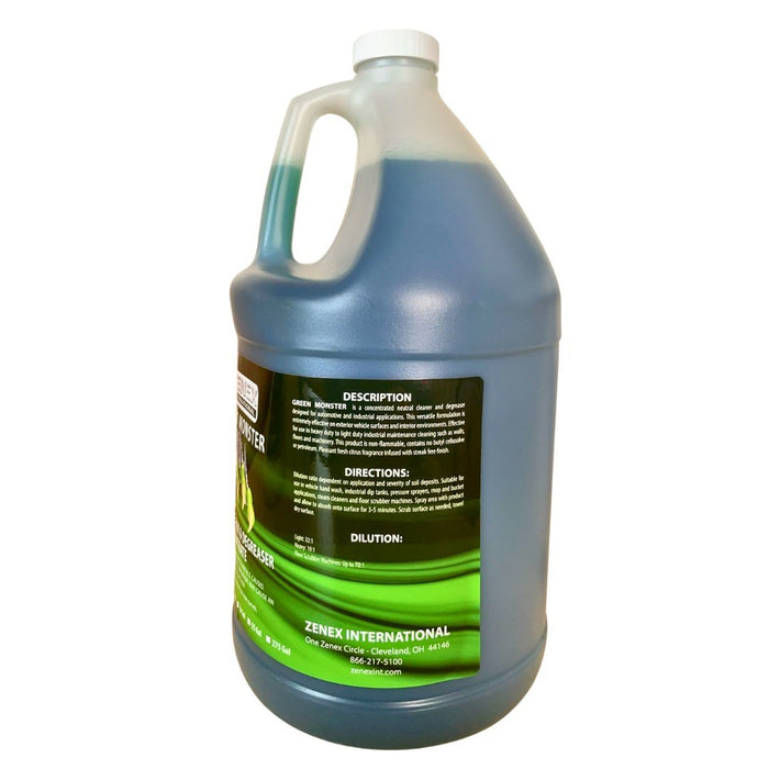 Zenex Green Monster Neutral Cleaner & Degreaser Concentrate - Sweatfully