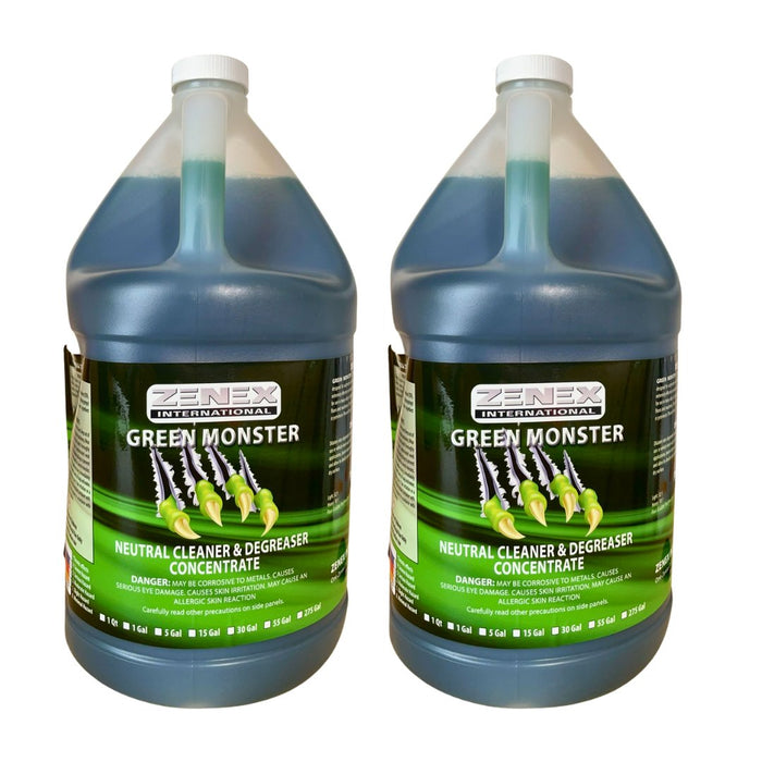 Zenex Green Monster Neutral Cleaner & Degreaser Concentrate - Sweatfully