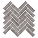 Mood Wood Glazed Herringbone Mosaic Tile 12"x15" - Sweatfully