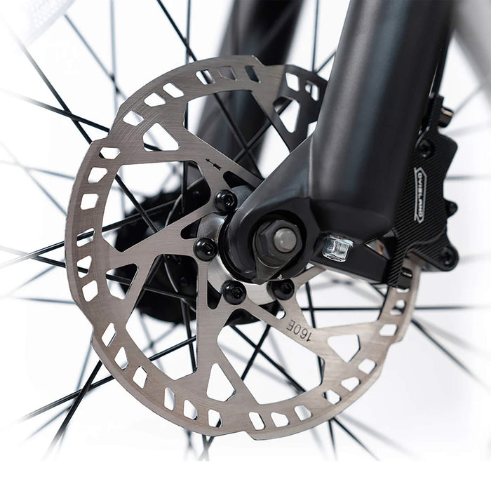 HappyRun G70 Long Distance Dual Battery Electric Fat Tire Cargo Bike, 1000W (SAK81369) - Sweatfully