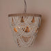 Hatfield 4-Light Bohemia Style Wood Beaded Chandelier - Sweatfully