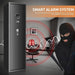 57" Heavy Duty Anti-Theft Fireproof Biometric Gun Rifle Pistol Safe For Home, 11-12 Guns (SAK53816) - Sweatfully