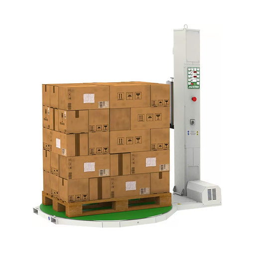 Heavy Duty Commercial Pallet Carousel Shrink Wrapping Skid Turntable Machine (SAK62410) - Sweatfully