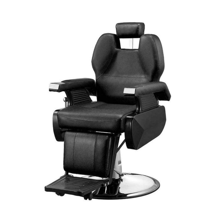 Heavy Duty Hydraulic Recline Barber Shop Chair, 440 LBS (SAK97536) - Sweatfully