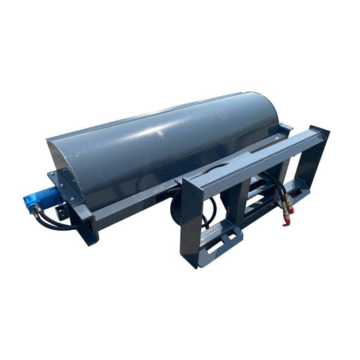 Heavy Duty Hydraulic Skid Steer Broom Sweeper Loader Attachment, 72" (SAK57418) - Sweatfully