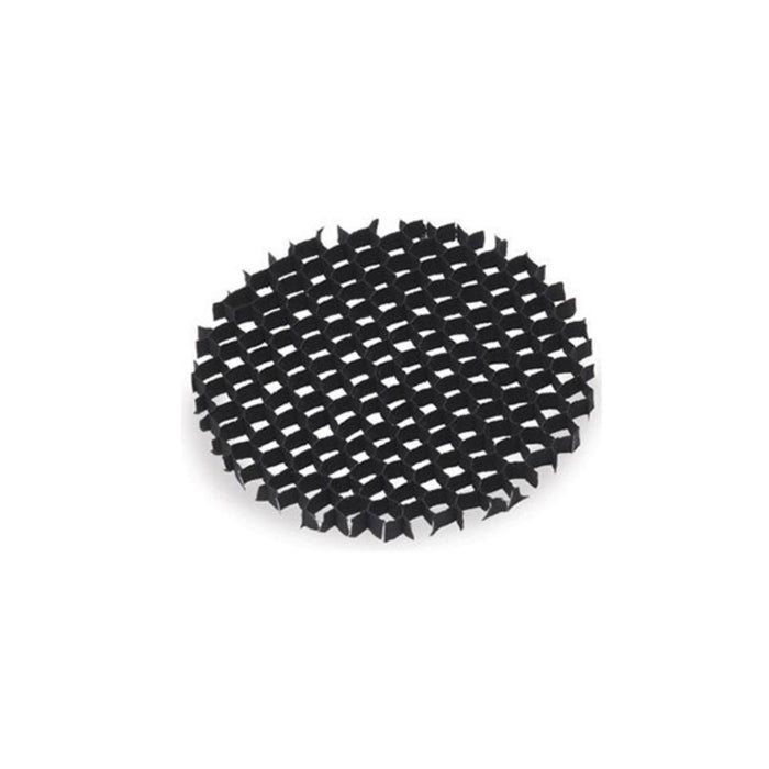 Gardenreet Aluminum Hexagonal Louver Lens for MR16 Bulb - Low Voltage Landscape Lighting Spotlight, Well Light, Down Light - Reducing Brightness and Side Glare - Sweatfully