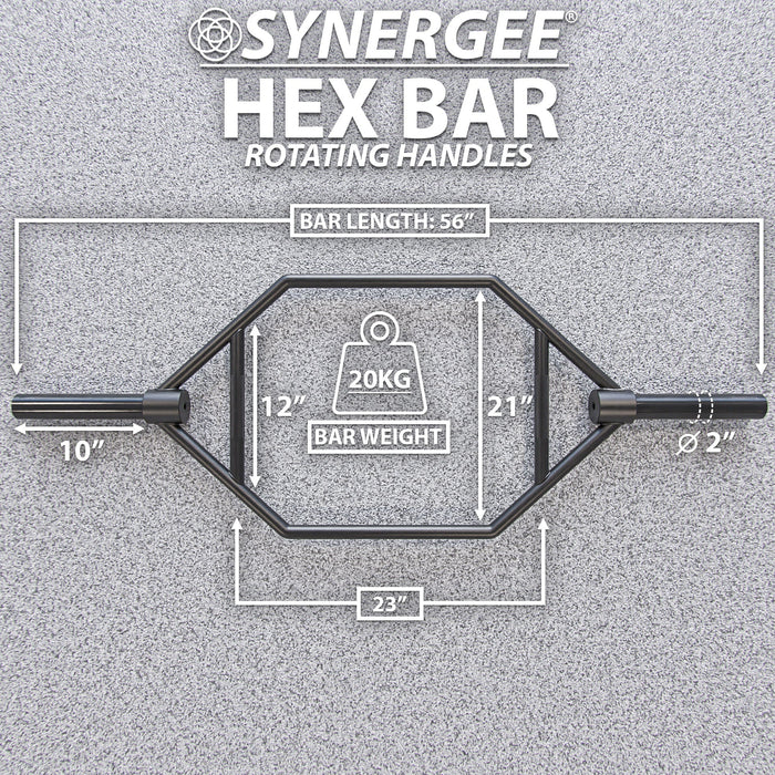Synergee Hex Trap Bar - Sweatfully