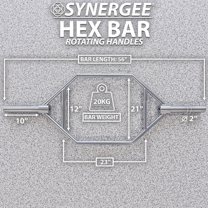 Synergee Hex Trap Bar - Sweatfully