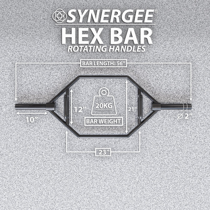 Synergee Hex Trap Bar - Sweatfully