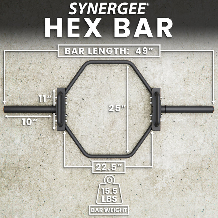 Synergee Hex Trap Bar - Sweatfully