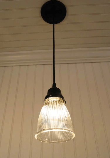 Minimalist Antique Glass Pendant Light - Sweatfully